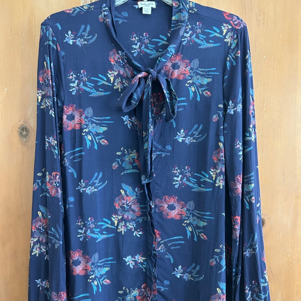 Splendid Women’s Flowy Cindelle Floral Print Blouse Size Large